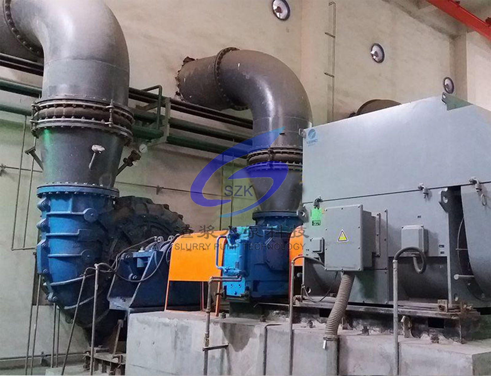 Desulfurization slurry circulation pump for a power plant of Datang Group