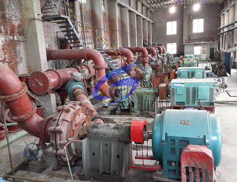 Tailings transportation of a concentrator in Luochuan
