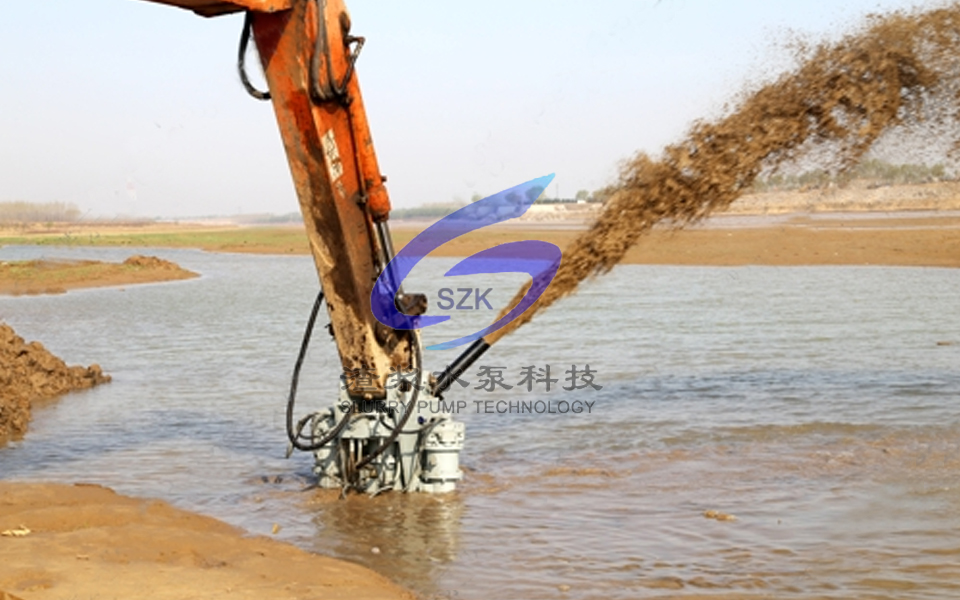 河道抽沙清淤